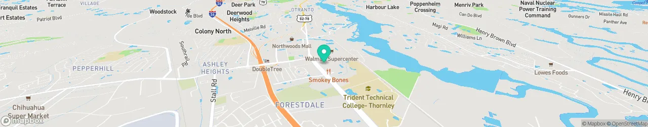 ev charging station on the map