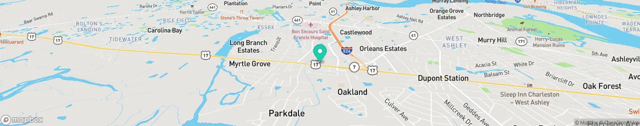 borne de recharge sur la carte