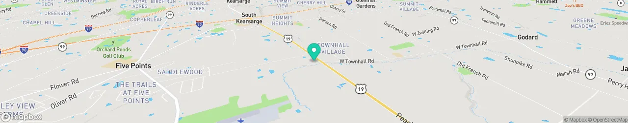 borne de recharge sur la carte