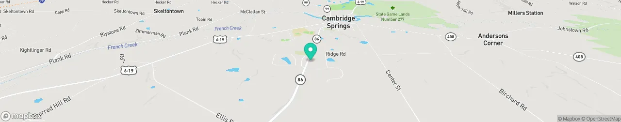 borne de recharge sur la carte