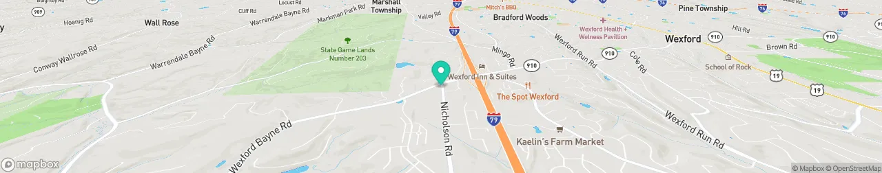 ev charging station on the map