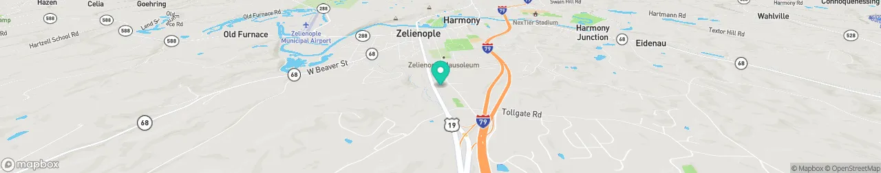 borne de recharge sur la carte