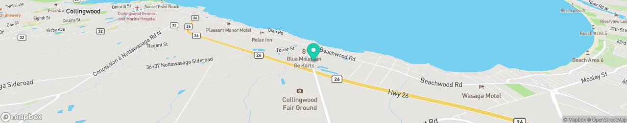 ev charging station on the map