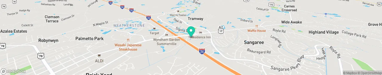 ev charging station on the map