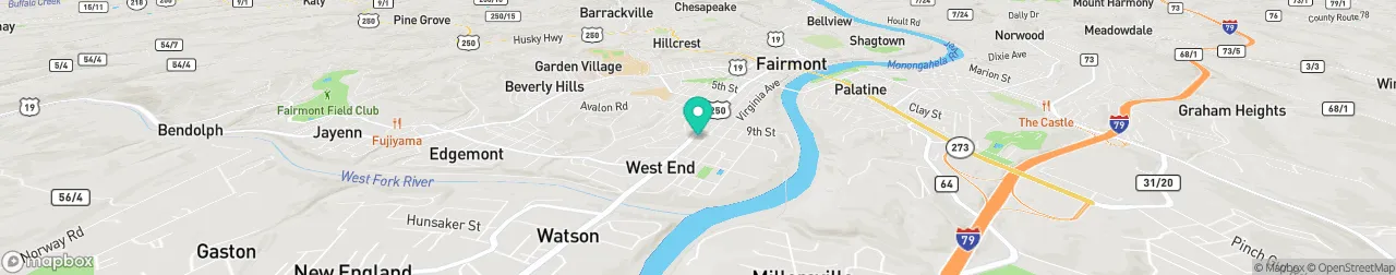 ev charging station on the map