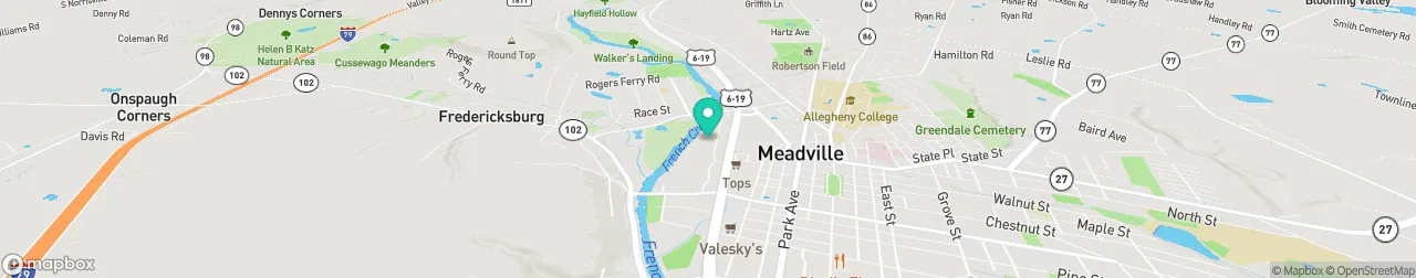 ev charging station on the map