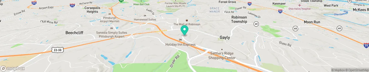 borne de recharge sur la carte