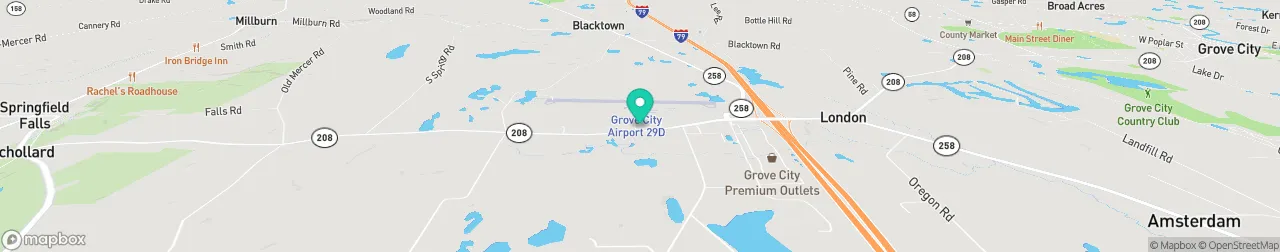 borne de recharge sur la carte