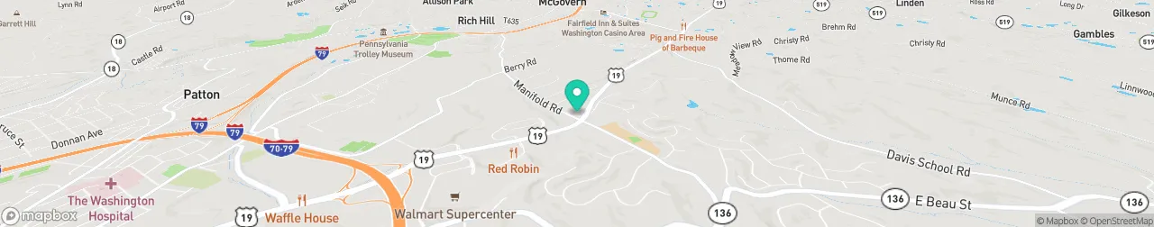 borne de recharge sur la carte