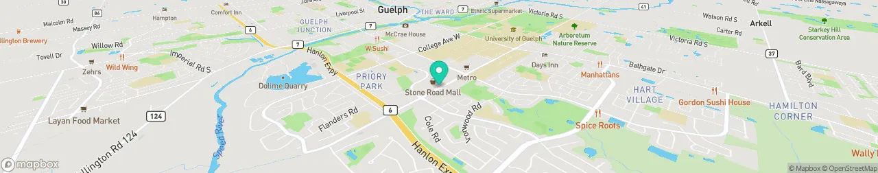 ev charging station on the map