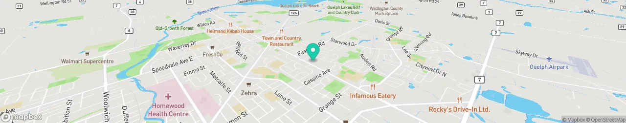 ev charging station on the map