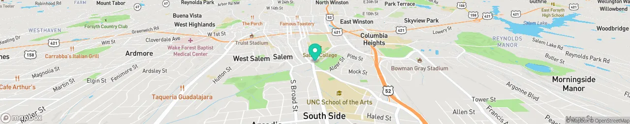 ev charging station on the map