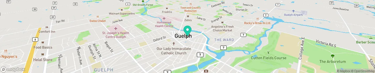 borne de recharge sur la carte