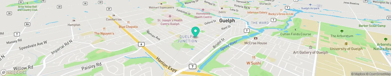 borne de recharge sur la carte