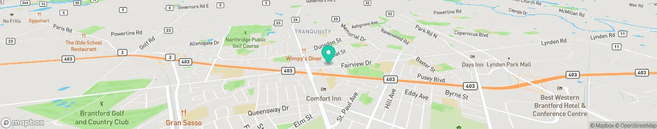 borne de recharge sur la carte