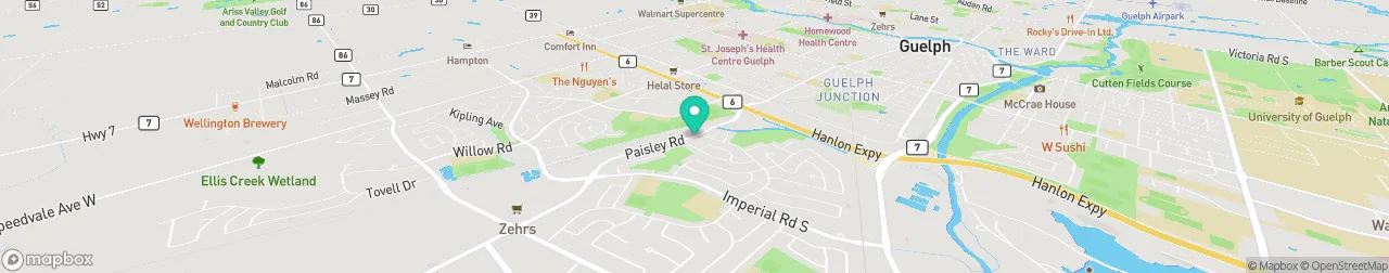 borne de recharge sur la carte