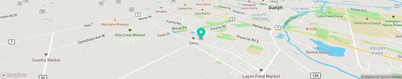 ev charging station on the map