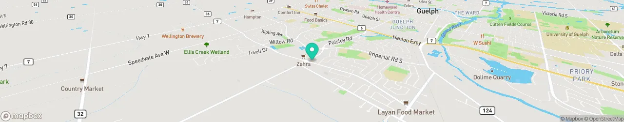 ev charging station on the map