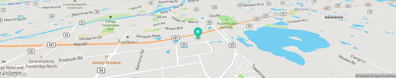 ev charging station on the map