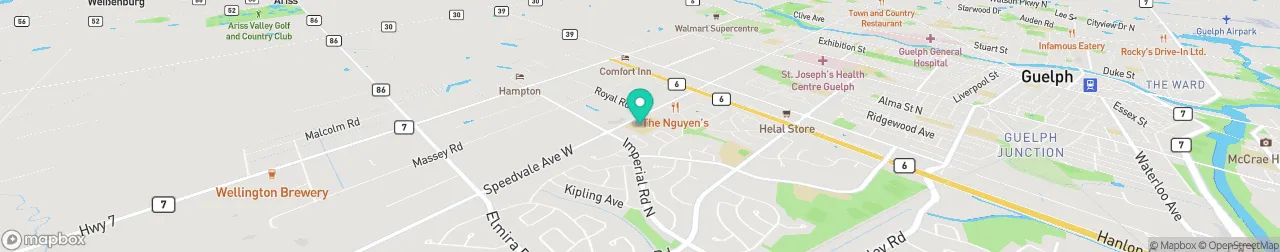 ev charging station on the map