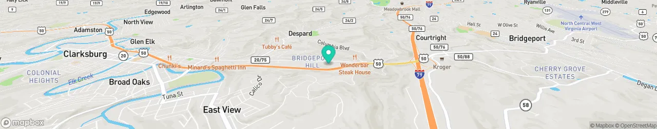 ev charging station on the map