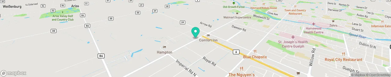 borne de recharge sur la carte