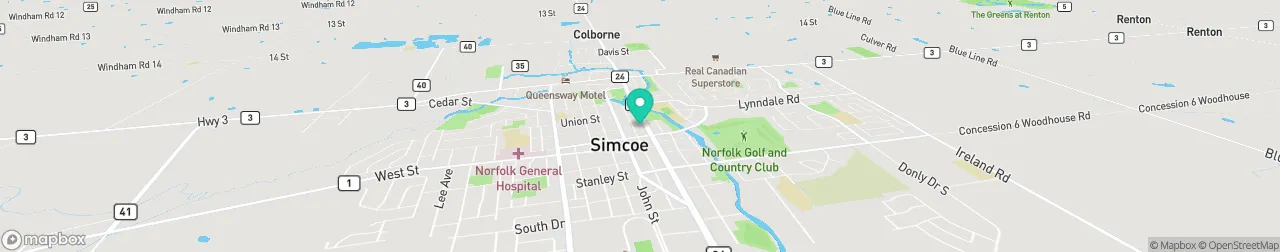 borne de recharge sur la carte