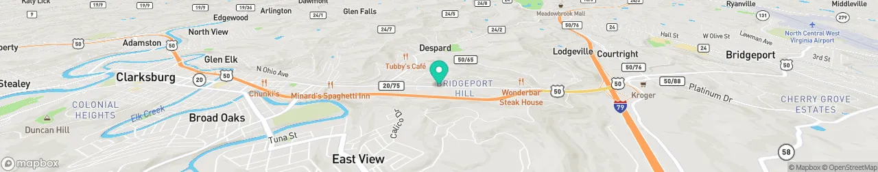 ev charging station on the map