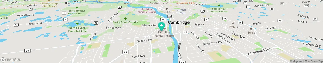 borne de recharge sur la carte