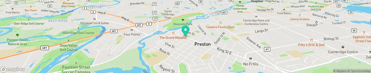 borne de recharge sur la carte