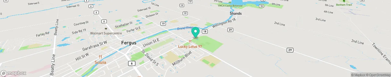 ev charging station on the map