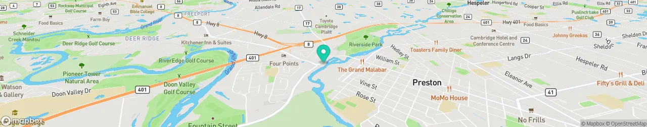 borne de recharge sur la carte