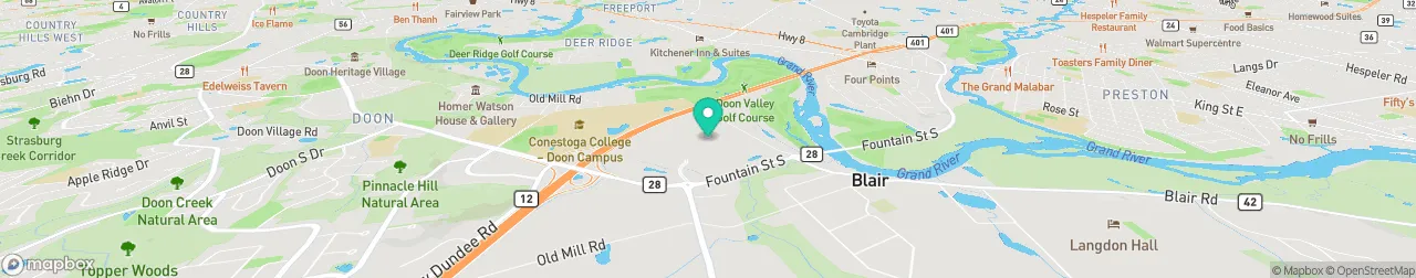 borne de recharge sur la carte