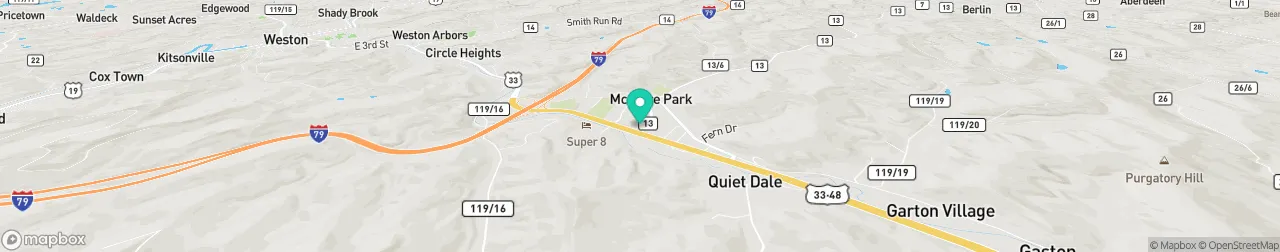 ev charging station on the map