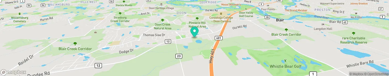 borne de recharge sur la carte