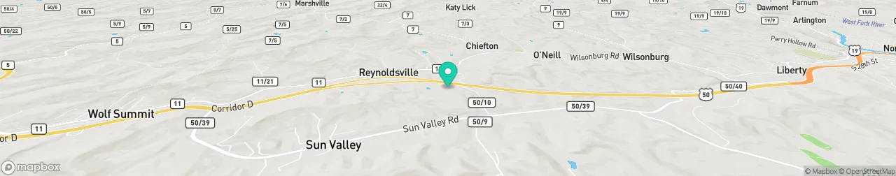 ev charging station on the map