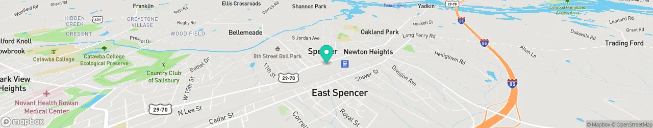 borne de recharge sur la carte