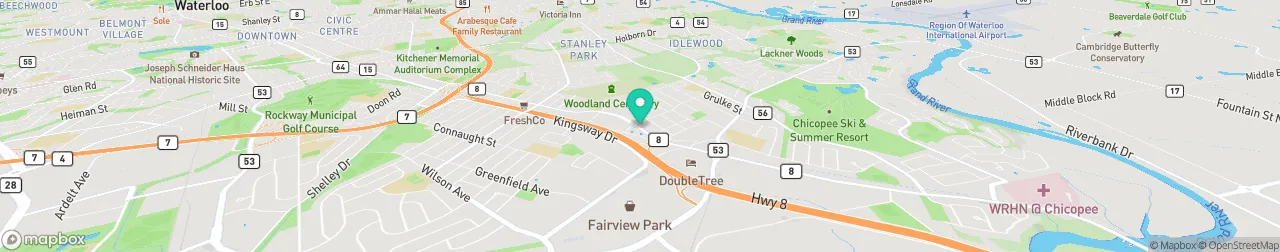 borne de recharge sur la carte