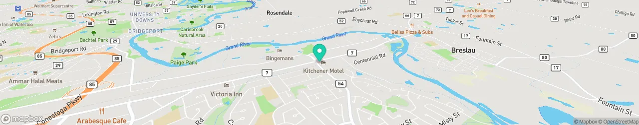 borne de recharge sur la carte