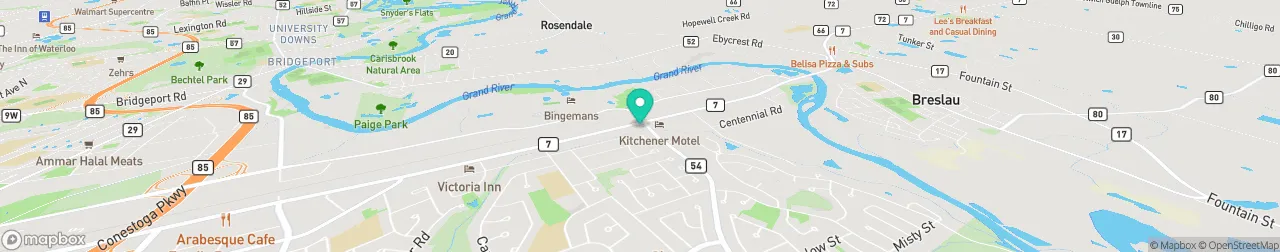 ev charging station on the map