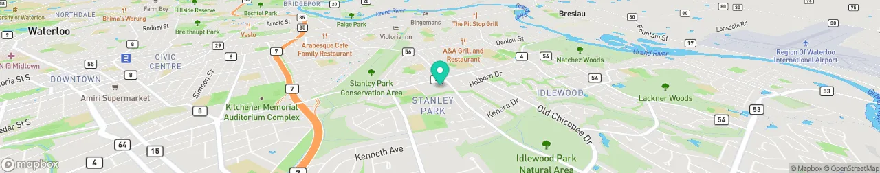 borne de recharge sur la carte