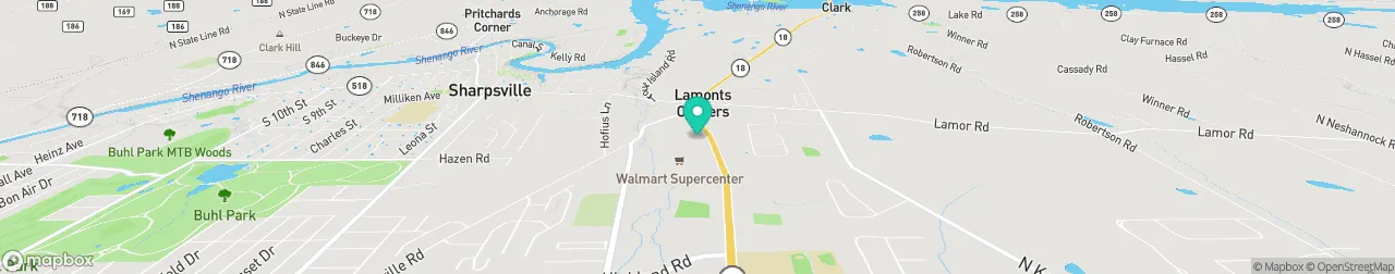 borne de recharge sur la carte