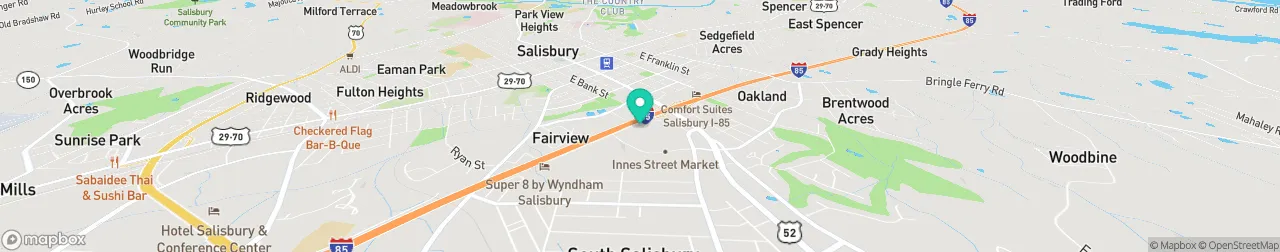 ev charging station on the map