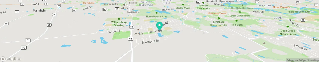 ev charging station on the map