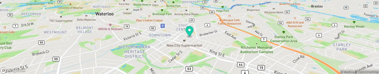 ev charging station on the map