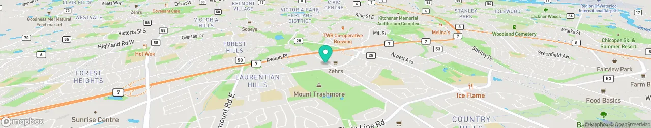 ev charging station on the map