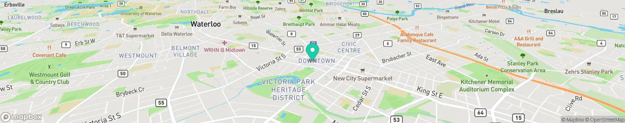 ev charging station on the map