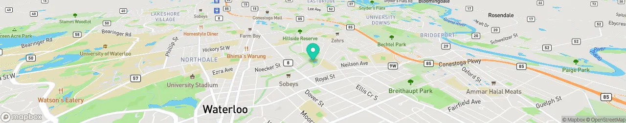 ev charging station on the map