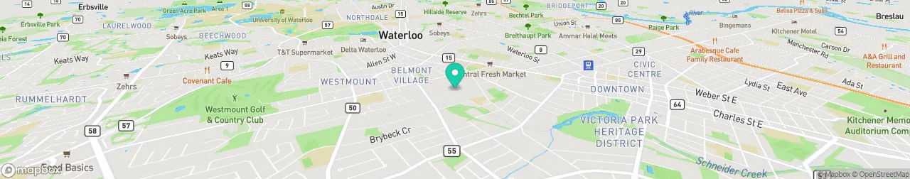 ev charging station on the map