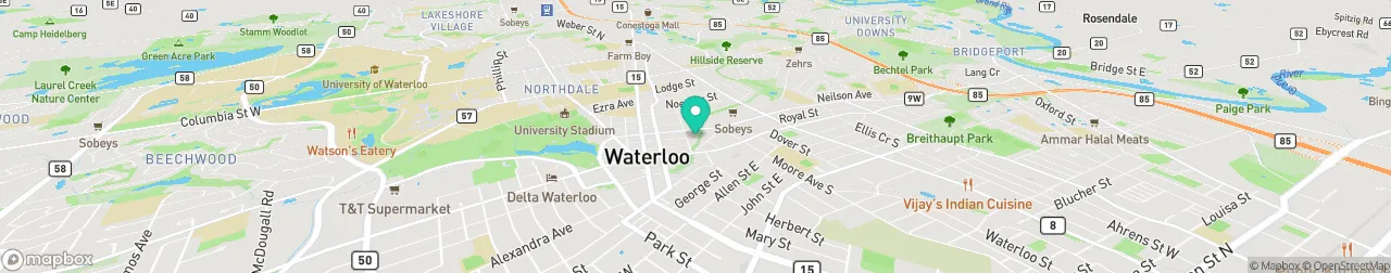 borne de recharge sur la carte